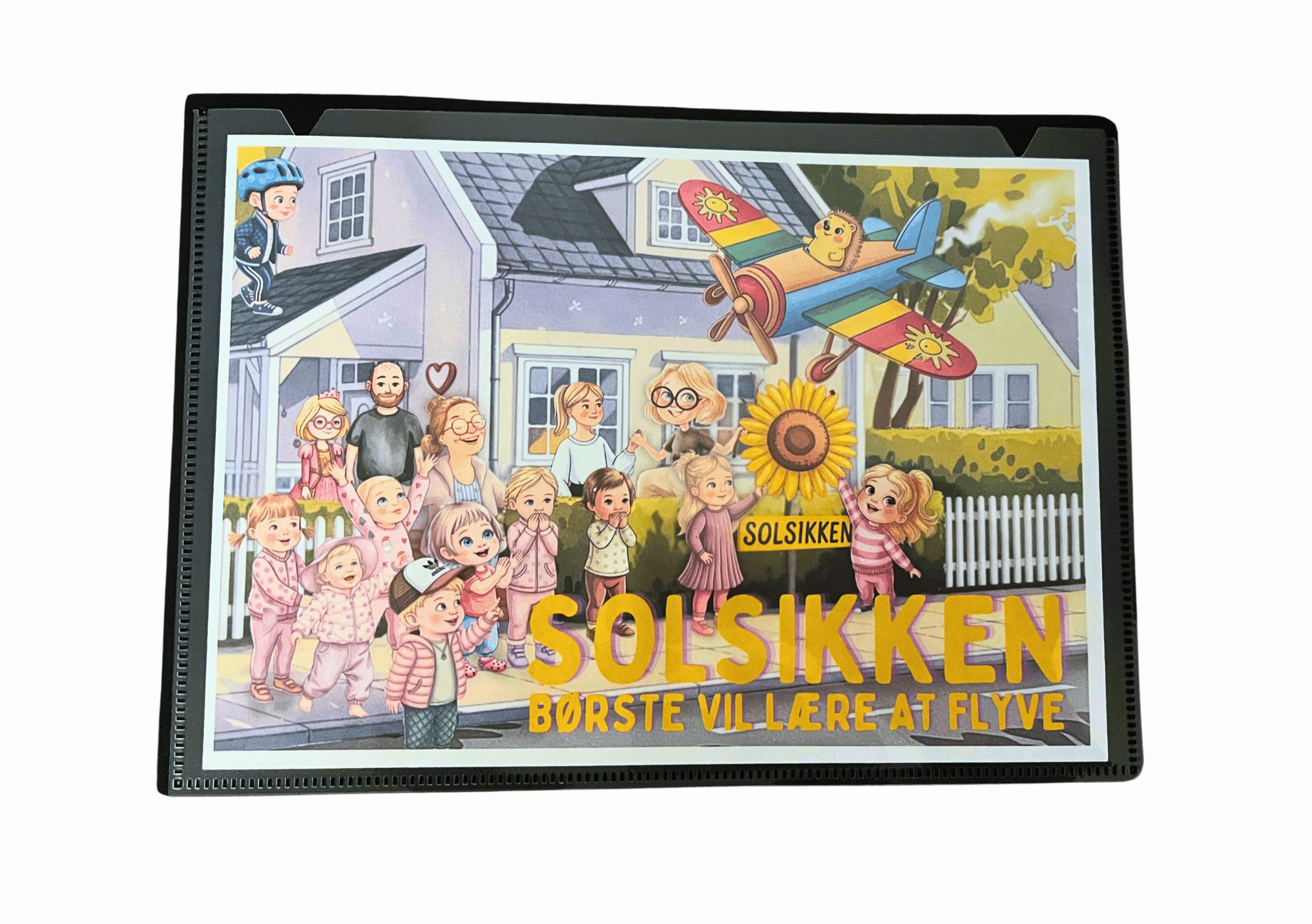 Magibog Solsikken Børste i mappe